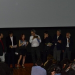 38-A sinistra, Francesco Lomuscio, Marco Werba e Cristiana Astori, giuria per i Pipistrelli d'Oro
